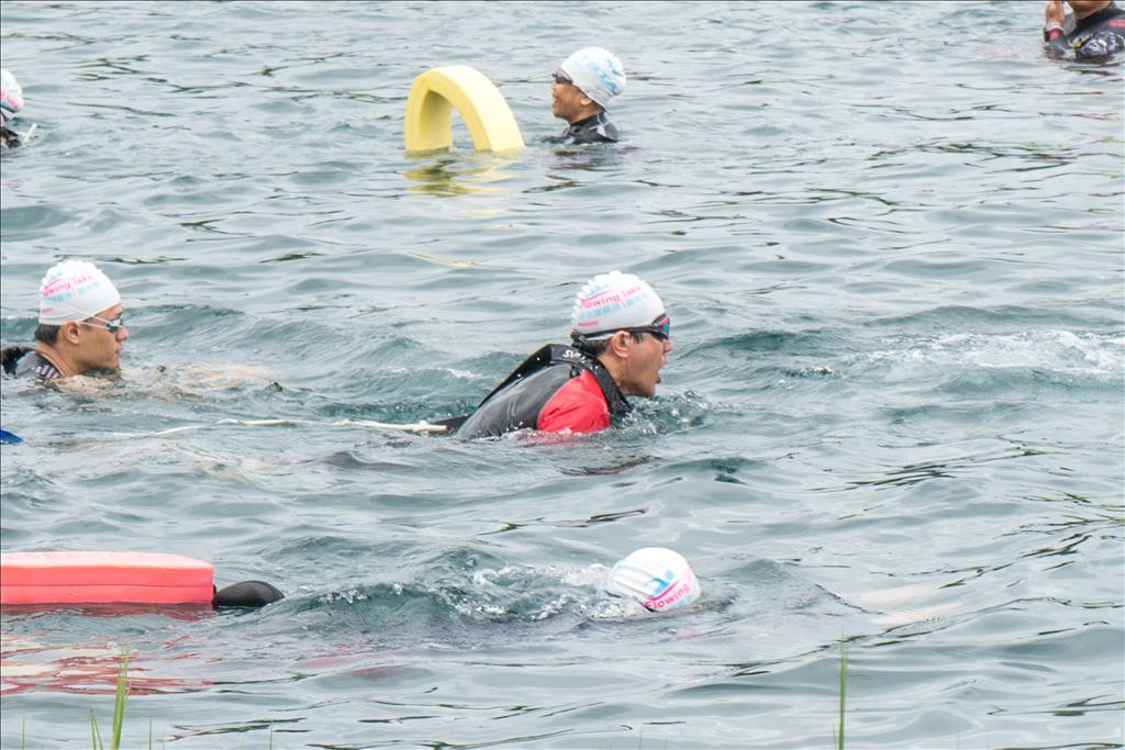 千餘泳友參與2019台東活水湖長泳嘉年華  再創台東觀光產值馬前總統二度參加