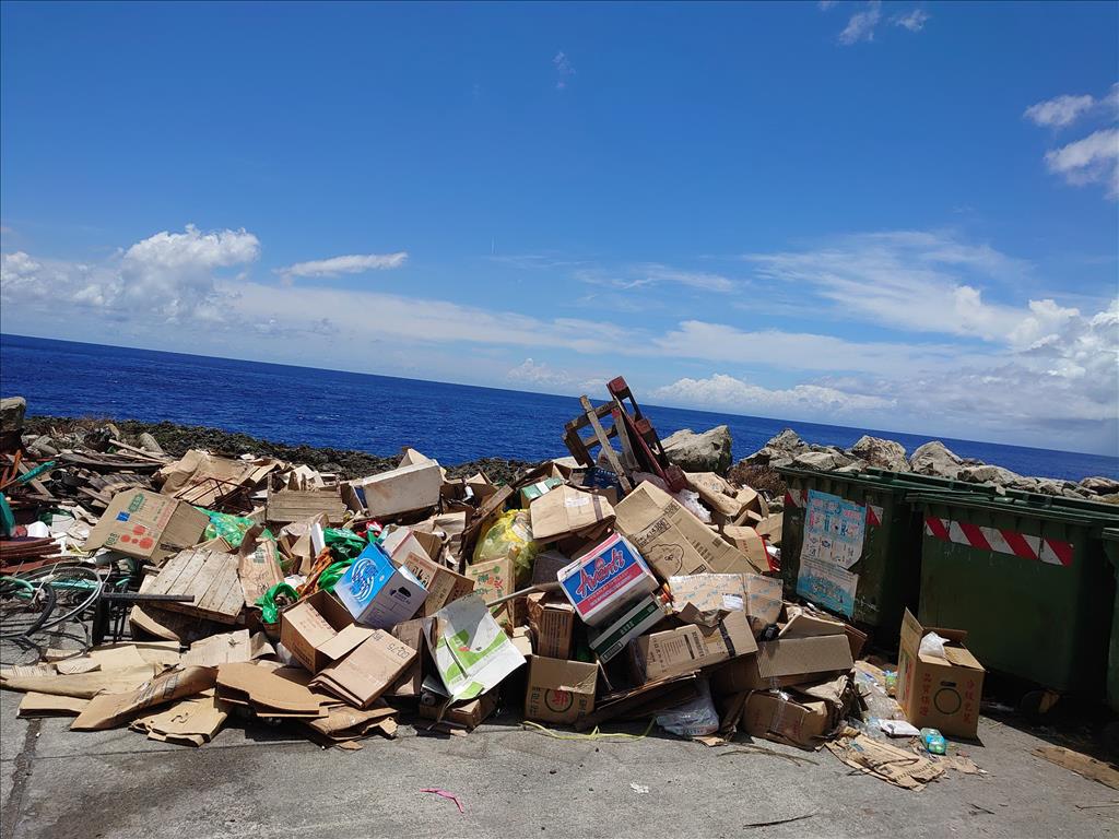 東環保局籲請民眾至綠島及蘭嶼旅遊 不隨意丟棄垃圾 共維離島環境