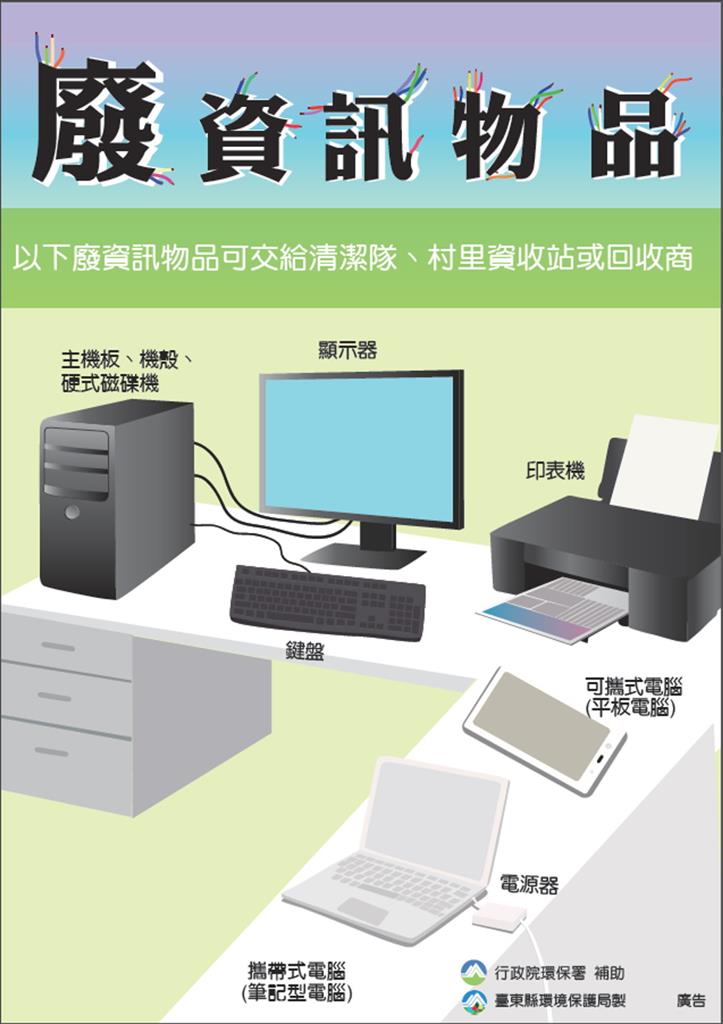 電子垃圾報廢回收換獎品 8/17.18臺東兩大賣場等您來兌換