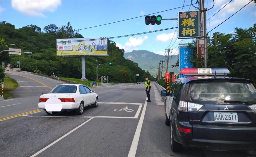  關警加強縱谷地區中秋連續假期交通疏導勤務