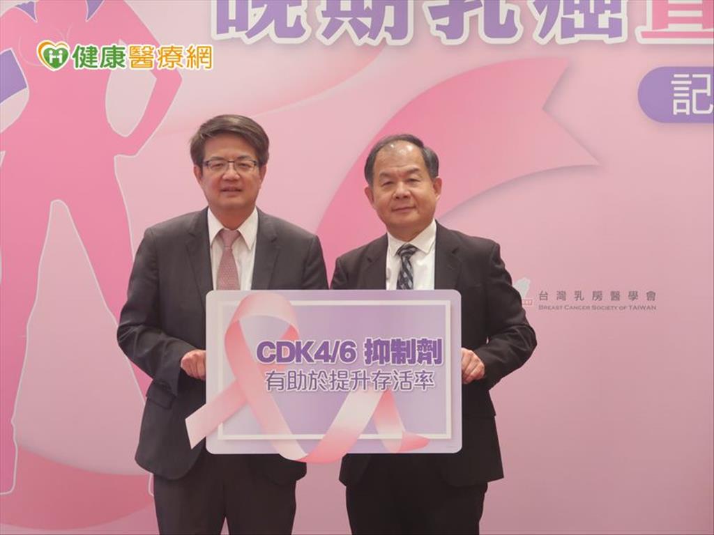 晚期乳癌治療不打折　CDK4/6抑制劑可降3成死亡率