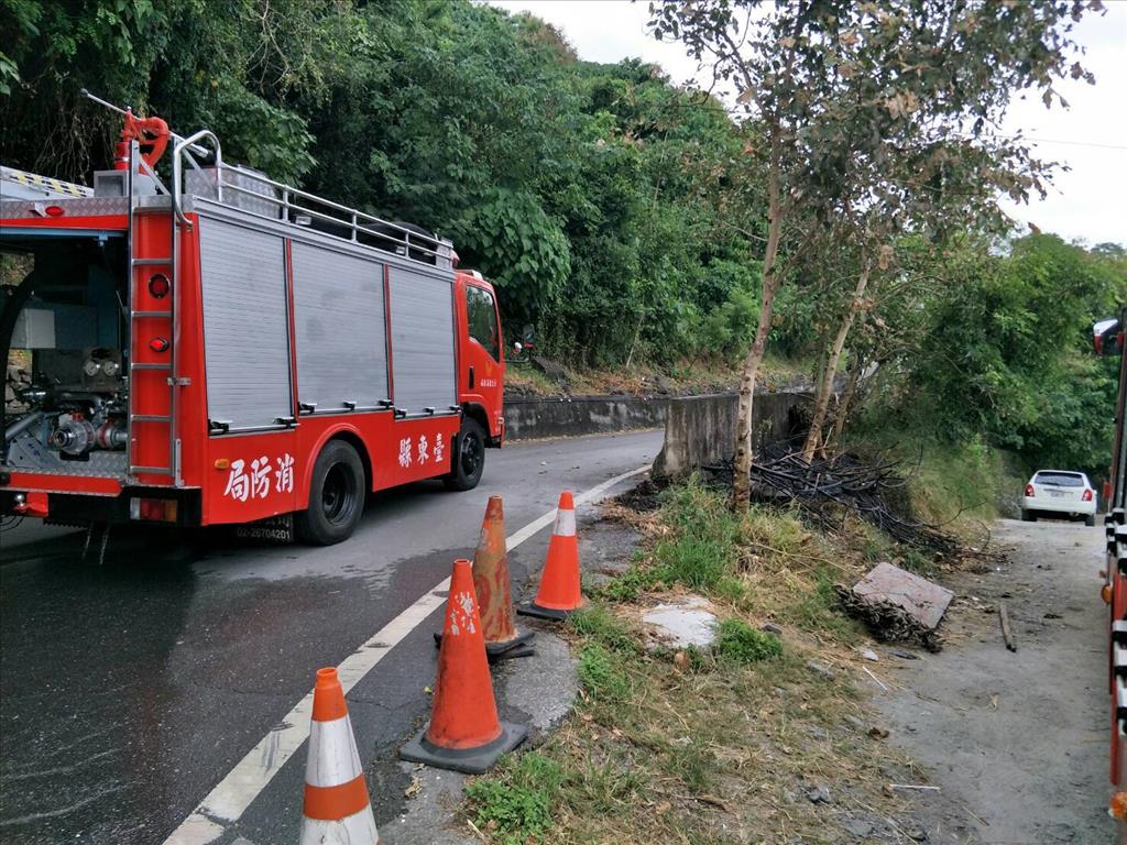 多良火車站驚傳火警 大武警確認虛驚一場