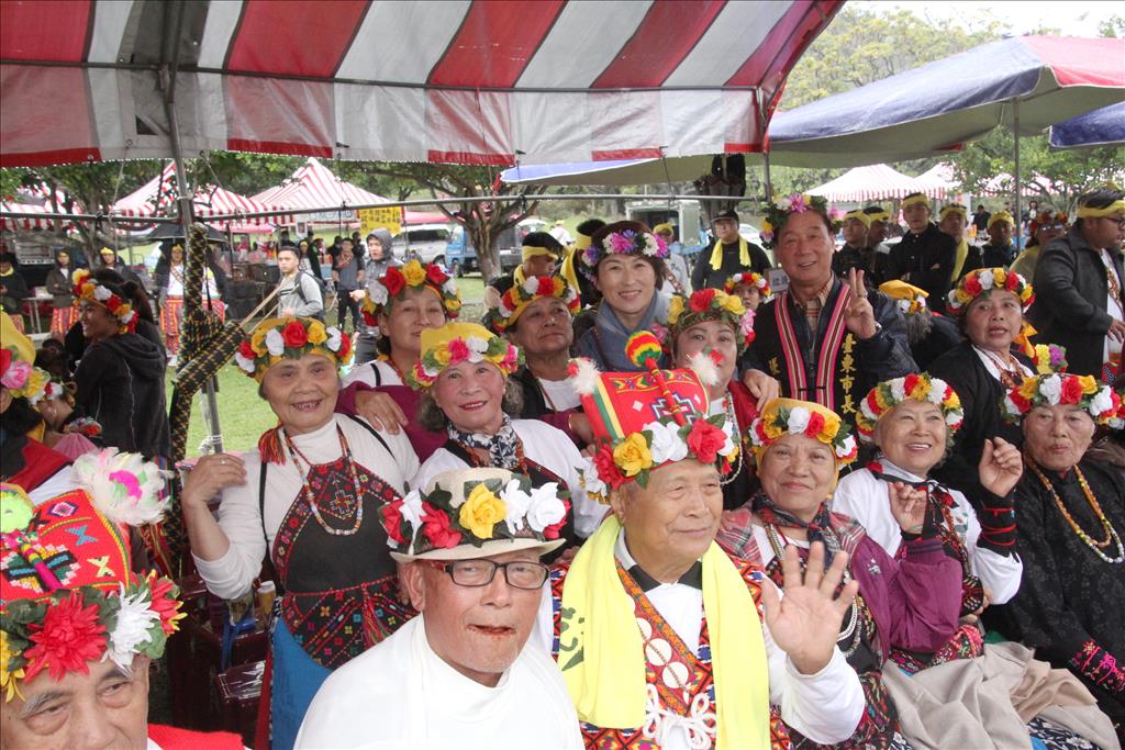 2020年卑南族聯合年聚「musaru ta !」在卑南文化遺址公園熱烈舉行族人同歡 饒縣長肯定族人團結傳承文化精神